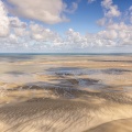 La plage de la mollière à marée basse