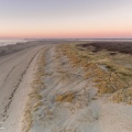 Les dunes du Marquenterre entre la baie d'Authie et la Baie de Somme