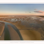 Saison : été - Lieu : Le Crotoy, Baie de Somme, Somme, Hauts-de-France, France. Panorama par assemblage d'images 7254 x 3627 px