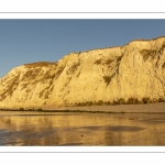 Le cap Blanc-Nez en fin de journée.