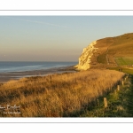 Le cap Blanc-Nez et la promenade vers la baie de Wissant en fin de journée.