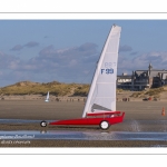 Europal Trophy - Compétition de chars-à-voile sur la plage de Berck-sur-mer.