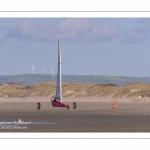 Europal Trophy - Compétition de chars-à-voile sur la plage de Berck-sur-mer.