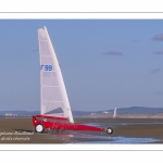 Europal Trophy - Compétition de chars-à-voile sur la plage de Berck-sur-mer.