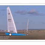 Europal Trophy - Compétition de chars-à-voile sur la plage de Berck-sur-mer.