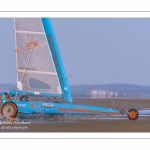 Europal Trophy - Compétition de chars-à-voile sur la plage de Berck-sur-mer.