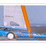 Europal Trophy - Compétition de chars-à-voile sur la plage de Berck-sur-mer.