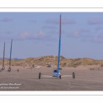 Europal Trophy - Compétition de chars-à-voile sur la plage de Berck-sur-mer.