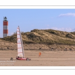 Europal Trophy - Compétition de chars-à-voile sur la plage de Berck-sur-mer.