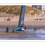 Europal Trophy - Compétition de chars-à-voile sur la plage de Berck-sur-mer.