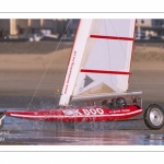 Europal Trophy - Compétition de chars-à-voile sur la plage de Berck-sur-mer.