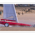 Europal Trophy - Compétition de chars-à-voile sur la plage de Berck-sur-mer.