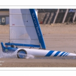 Europal Trophy - Compétition de chars-à-voile sur la plage de Berck-sur-mer.