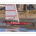 Europal Trophy - Compétition de chars-à-voile sur la plage de Berck-sur-mer.