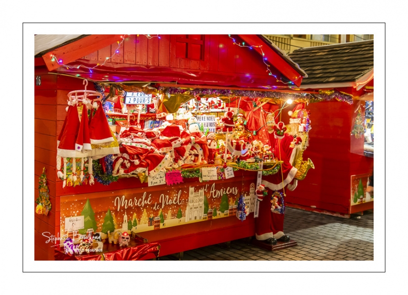 Le marché de Noël à Amiens