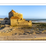 Ambleteuse et le fort Vauban au soleil couchant