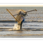 Pêcheurs au haveneau à Ault