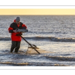 Pêcheurs au haveneau à Ault