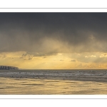 Un soir sur la plage à Ault