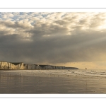 Un soir sur la plage à Ault