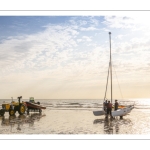 Retour des voiliers sur la plage