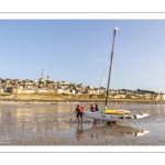 Retour des voiliers sur la plage