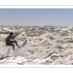 La plage de Ault et le kitesurf