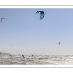 La plage de Ault et le kitesurf