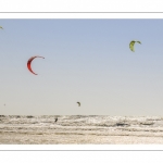 La plage de Ault et le kitesurf