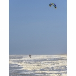 La plage de Ault et le kitesurf