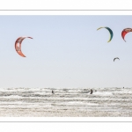 La plage de Ault et le kitesurf