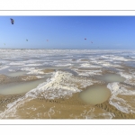 La plage de Ault et le kitesurf