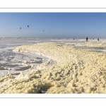 La plage de Ault et le kitesurf