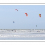 La plage de Ault et le kitesurf