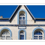 Façades des maisons à Ault-Onival