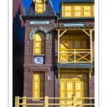 Façades des maisons à Ault-Onival