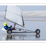 Chars-à-voile sur la plage de Ault