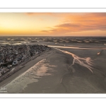 Lever du jour sur le Crotoy et la Baie de Somme