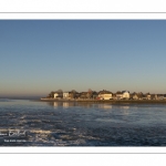 Le Crotoy (Baie de Somme) vu depuis le bassin de chasse