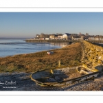 Le Crotoy (Baie de Somme) vu depuis le bassin de chasse