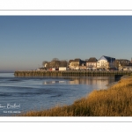 Le Crotoy (Baie de Somme) vu depuis le bassin de chasse