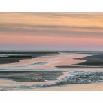 Aube sur la Baie de Somme près de Saint-Valery