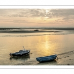 Aube sur la Baie de Somme près de Saint-Valery