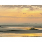 Aube sur la Baie de Somme près de Saint-Valery