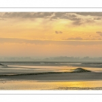 Aube sur la Baie de Somme près de Saint-Valery