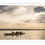 Promenades en pirogue polynésienne (appelée va’a) sur le chenal de la Somme au Cap Hornu