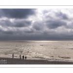 Arrivée d'un grain depuis la plage de Cayeux