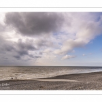 Arrivée d'un grain depuis la plage de Cayeux