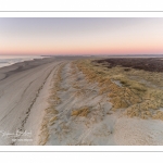 Les dunes du Marquenterre entre la baie d'Authie et la Baie de Somme