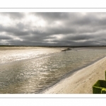 Cap hornu, éclaircie le long du chenal de la Somme